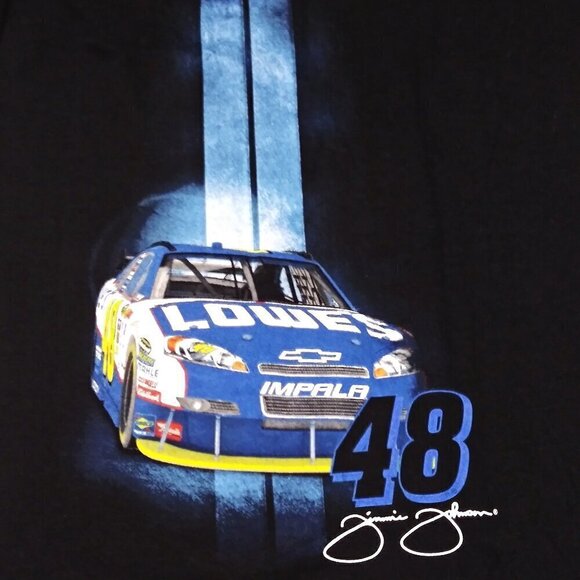 NASCAR BUNDLE Jimmie Johnson #48 Lowe's T-Shirt Seven-Time Cup Champion XL NWT - Picture 3 of 12